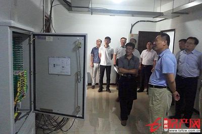 枣庄市专项检查组来滕督导光纤到户国家标准实施情况